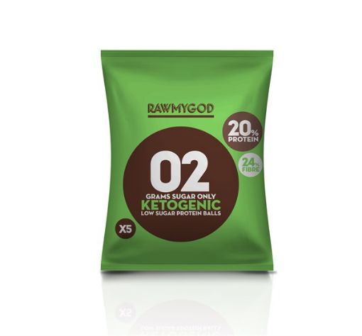 Ketojenik Kakao ve Kuruyemişli Protein Topu 40gr resmi