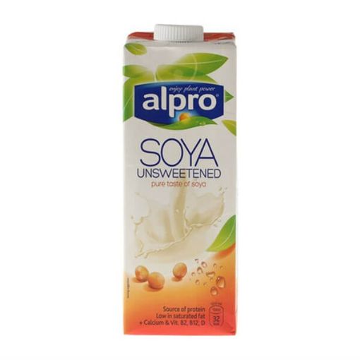 Alpro Soya Sütü Tatlandırılmamış 1lt resmi